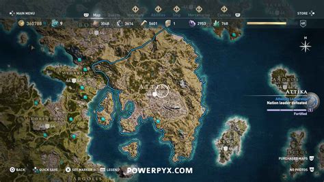 assassin's creed odyssey map|assassin's creed location list.